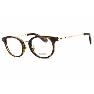 NWT Burberry 0BE2413D Dark Havana Round 48mm Eyeglasses